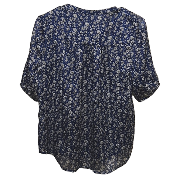 EUC🔹️Lucky Brand Floral Peasant Top - Small - Picture 4 of 4